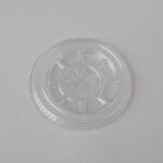 Plastmasas vāciņi ar krustenisku iegriezumu, caurspīdīgi, ø78mm, PET, iepakojumā 50gab.