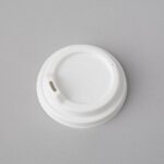 Plastmasas vāciņi ø80mm ar snīpīti, balti, iepakojumā 50gab.