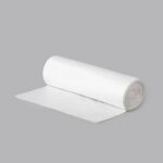 Atkritumu maisi 5L, 34x39cm, balti, HDPE, rullī 20gab.