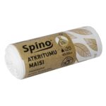 Atkritumu maisi 15L, 40x50cm, balti, HDPE, rullī 20gab.