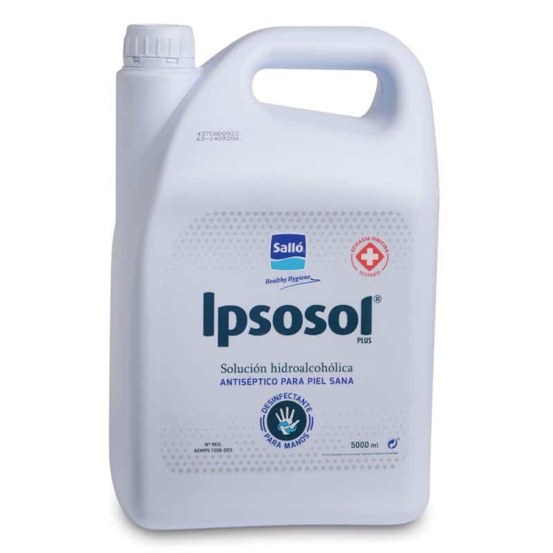 450_ipsosol-soluci-n-hidroalcoh-lica-para-manos-5000ml.jpg Ipsosol 5000ml (roku higiēniskai un ķirurģiskai dezinfekcijai) - Image 1