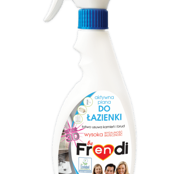 Aktīvās tīrīšanas putas vannas istabai 500ml