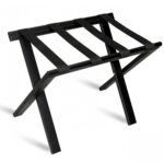 Bagāžas krēsls WOOD black