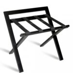 Bagāžas krēsls WOOD PLUS black