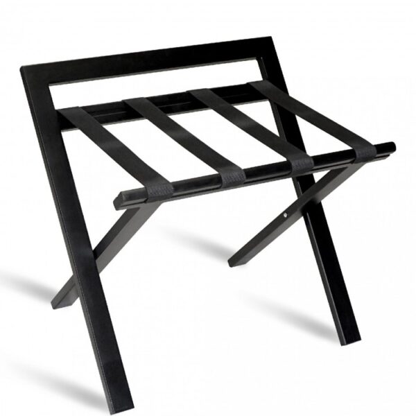 Bagāžas krēsls WOOD PLUS black
