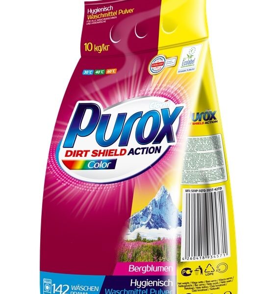PUROX Color veļas pulveris 10kg