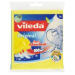 VILEDA Sponge Mitrā drāna 18x20cm, 3gb