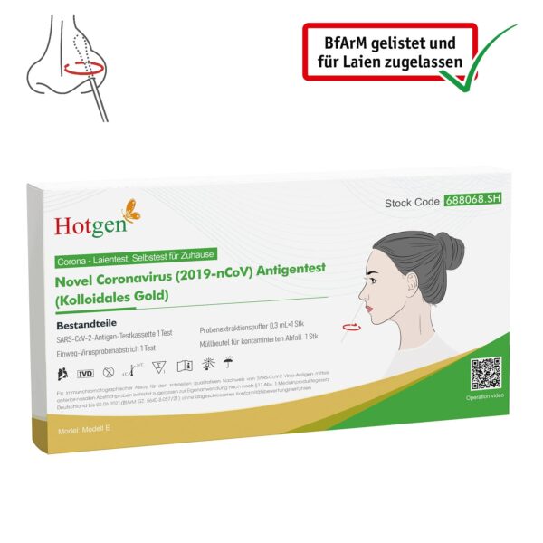Hotgen Covid-19 Antigen ātrais tests, 1gb