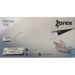 Vinila TPE cimdi bez pūdera, M, 100 gb.